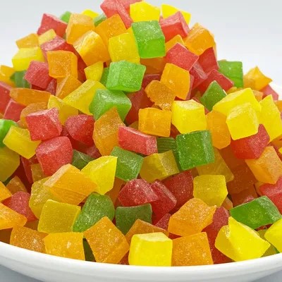 Dried Thai Papaya Fruits (Tuti Fruity) 100 gm